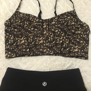 Lululemon Sports Bra Crop Top